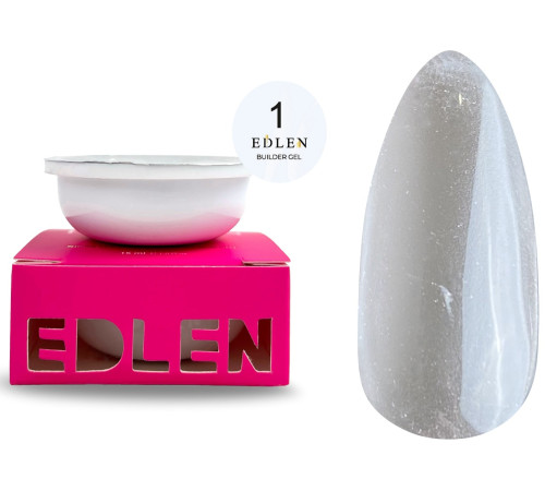 Гель для нігтів Refill Edlen Builder Gel №01, 30 мл