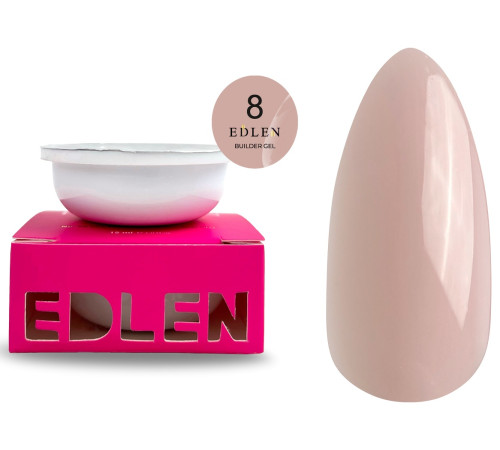 Гель для нігтів Refill Edlen Builder Gel №08, 30 мл