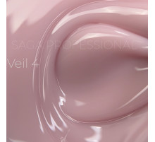 Saga Builder gel Veil No. 04 nail gel, soft pink, 30 ml