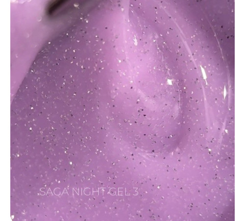 Гель для ногтей Saga Builder Night gel №03, 15 мл