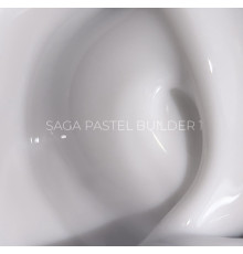 Гель для нігтів Saga Builder Pastel Color №01, білий, 15 мл