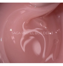 Гель для нігтів Saga Builder Pastel Color №03, натуральний, 15 мл