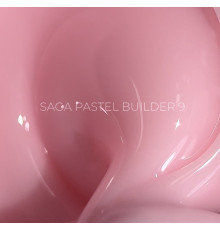 Гель для нігтів Saga Builder Pastel Color №09, персиковий, 15 мл
