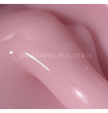 Гель для нігтів Saga Builder Pastel Color №10, світлий персиковий, 15 мл