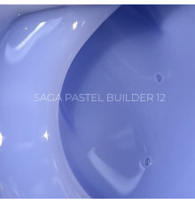 Гель для нігтів Saga Builder Pastel Color №12, волошковий, 15 мл