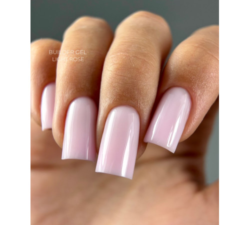 Гель для нігтів Touch Builder gel Light rose, світла троянда, 30 мл