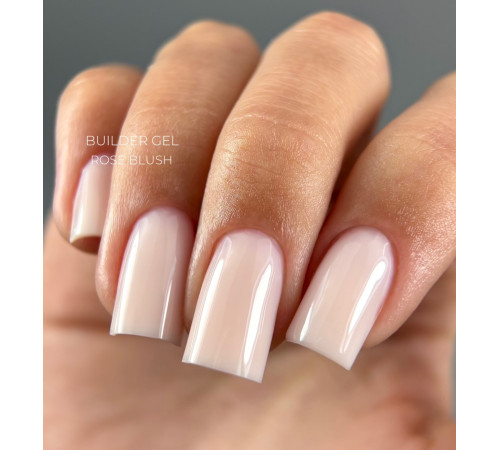 Гель для нігтів Touch Builder gel Rose blush, рожевий, 30 мл