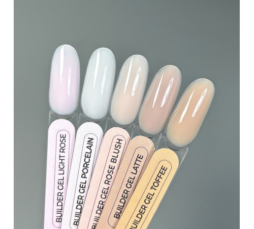 Гель для нігтів Touch Builder gel Toffee, тоффі, 30 мл