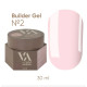 Nail gel Valeri Builder gel No. 02, 30 ml