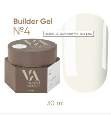 Гель для ногтей Valeri Builder gel №04, 30 мл