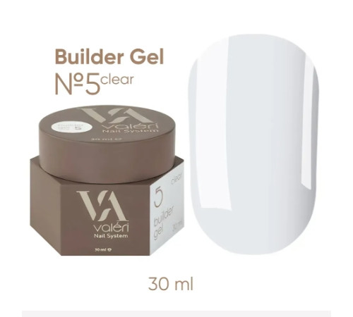 Гель для нігтів Valeri Builder gel №05, 30 мл