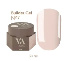 Nail gel Valeri Builder gel No. 07, 30 ml