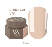 Nail gel Valeri Builder gel No. 08, 30 ml