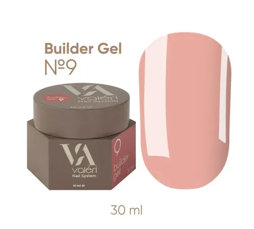 Гель для нігтів Valeri Builder gel №09, 30 мл