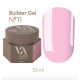Nail gel Valeri Builder gel No. 11, 30 ml