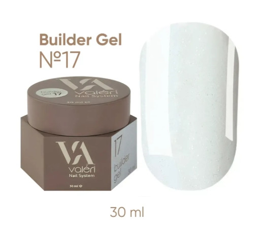 Гель для нігтів Valeri Builder gel №17, 30 мл