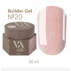 Nail gel Valeri Builder gel No. 20, 30 ml