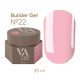 Nail gel Valeri Builder gel No. 22, 30 ml