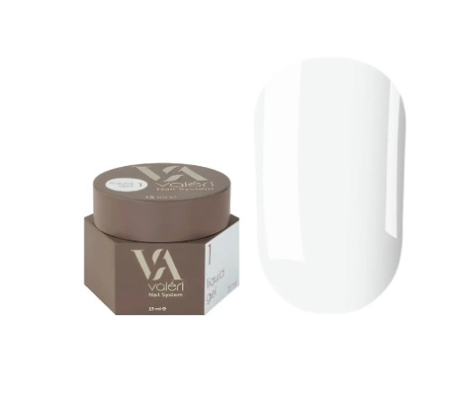 Гель для ногтей Valeri Liquid gel №01, 15 мл