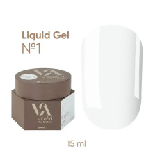 Гель для ногтей Valeri Liquid gel №01, 15 мл