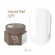 Гель для нігтів Valeri Liquid gel №01, 15 мл