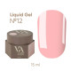 Гель для нігтів Valeri Liquid gel №12, 15 мл