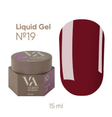 Nail gel Valeri Liquid gel No. 19, 15 ml