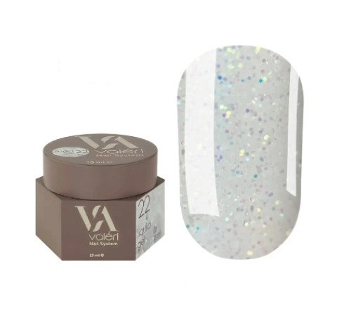 Гель для нігтів Valeri Liquid gel №22, 15 мл