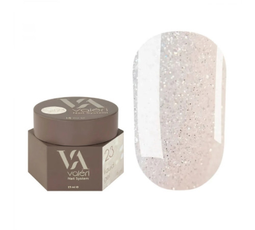 Гель для нігтів Valeri Liquid gel №23, 15 мл