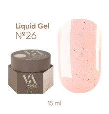 Гель для нігтів Valeri Liquid gel №26, 15 мл