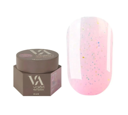 Valeri Liquid gel nail gel No. 27, 15 ml