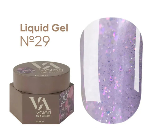 Гель для нігтів Valeri Liquid gel №29, 15 мл