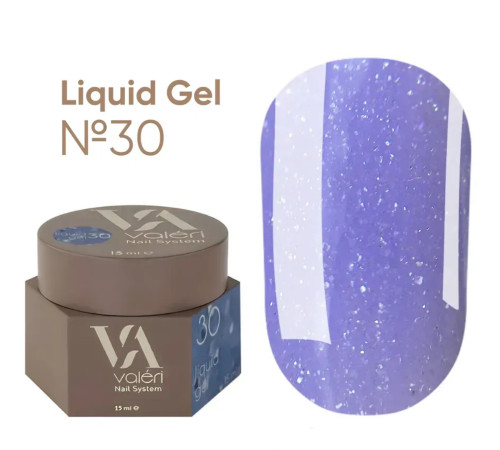 Гель для ногтей Valeri Liquid gel №30, 15 мл