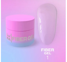 Гель для ремону тріщин LUNA Fiber Gel №01, прозорий, 5 мл