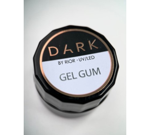 DARK Gum Gel chewing gum for design, 5 g