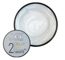Гель желе ART Jelly Gel №2 White білий, 15 мл