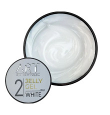 Гель желе ART Jelly Gel №2 White белый, 15 мл
