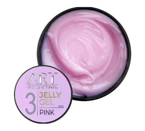 ART Jelly Gel No. 3 Pink pink, 15 ml