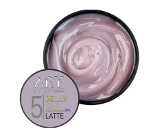 Гель желе ART Jelly Gel №5 Latte карамельний, 15 мл