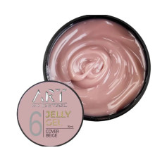 Гель желе ART Jelly Gel №6 Cover Beige 15 мл