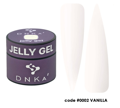 DNKA Jelly Gel No. 02 Vanilla, 15 ml