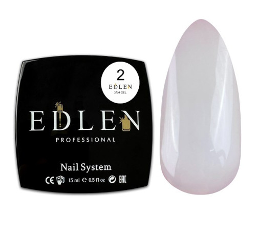 Гель желе Edlen Jam Gel №02 молочный, 30 мл