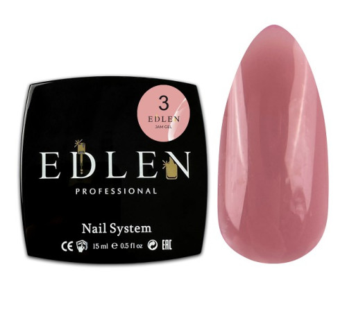 Гель желе Edlen Jam Gel №03 розовый, 30 мл