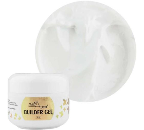 Gel jelly NailApex Snow White modeling 30 ml