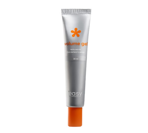 Гель желе для нігтів EASY Volume gel, прозорий, 30 мл