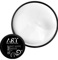 Гель краска ART Gel No Wipe White белая без ЛЖ, 5 г
