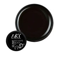 Гель фарба ART Gel Paint No Wipe Black чорна без ЛШ, 5 г