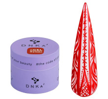 Гель-фарба DNKA Ethno Paint Red, червона, 5 мл