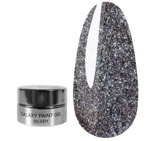 Гель-фарба Kodi Galaxy 02 silver 4 мл