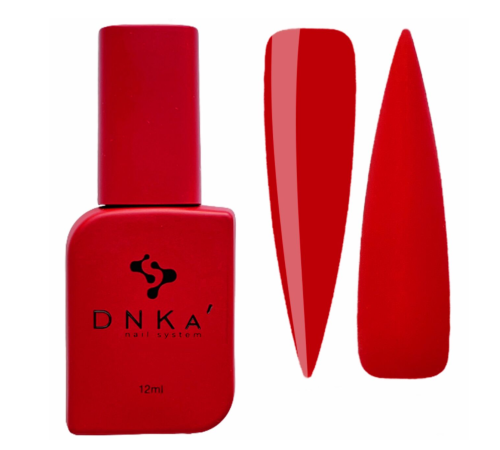 Гель лак для нігтів DNKA Ultra Red червоний, 12 мл